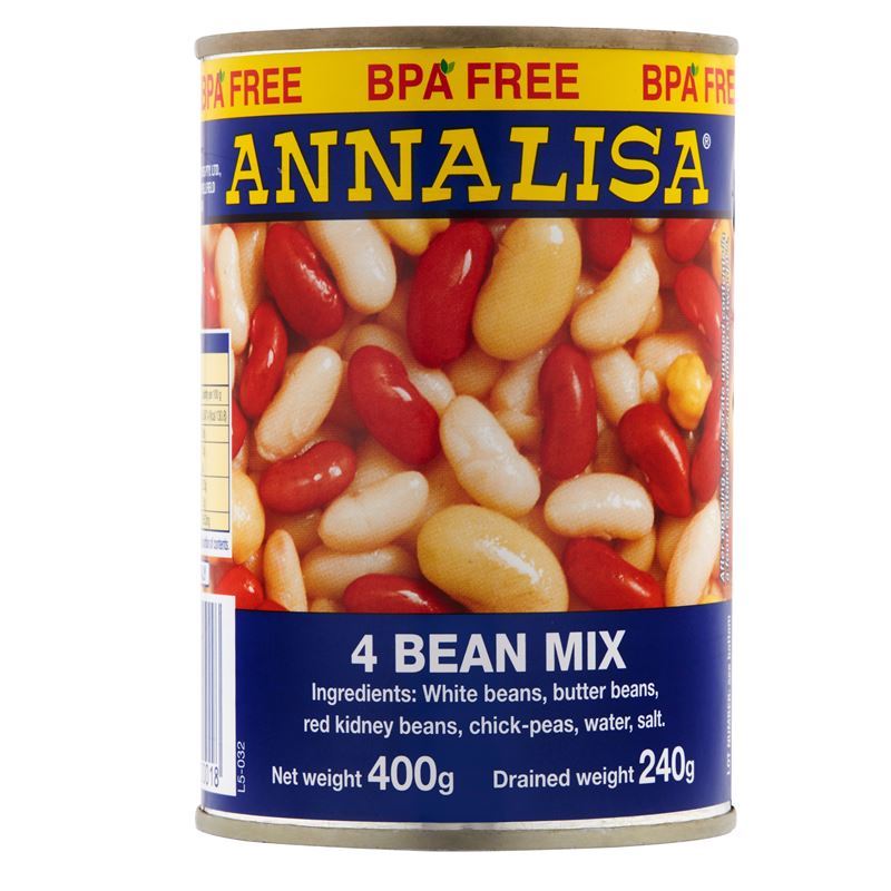 Annalisa – Four Bean Mix 400g