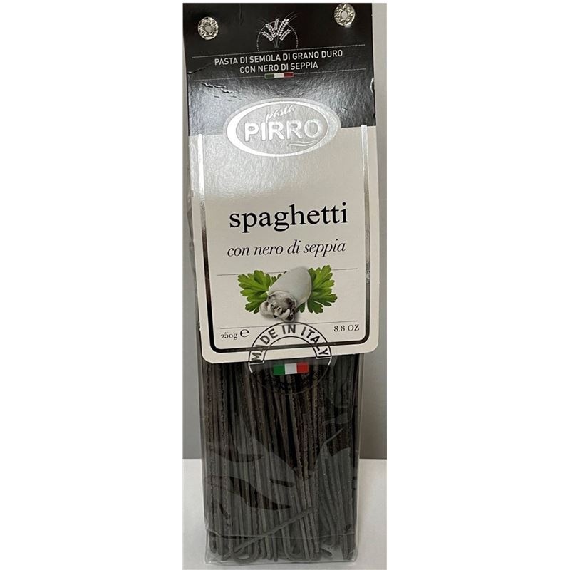 Pirro – Squid Ink Spaghetti 250g (Made in Italy)