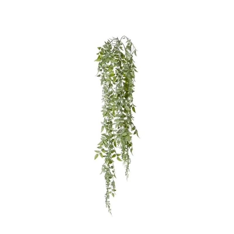 Elme Living – Budding Hanging Plant Grey Green 20x15x89cm