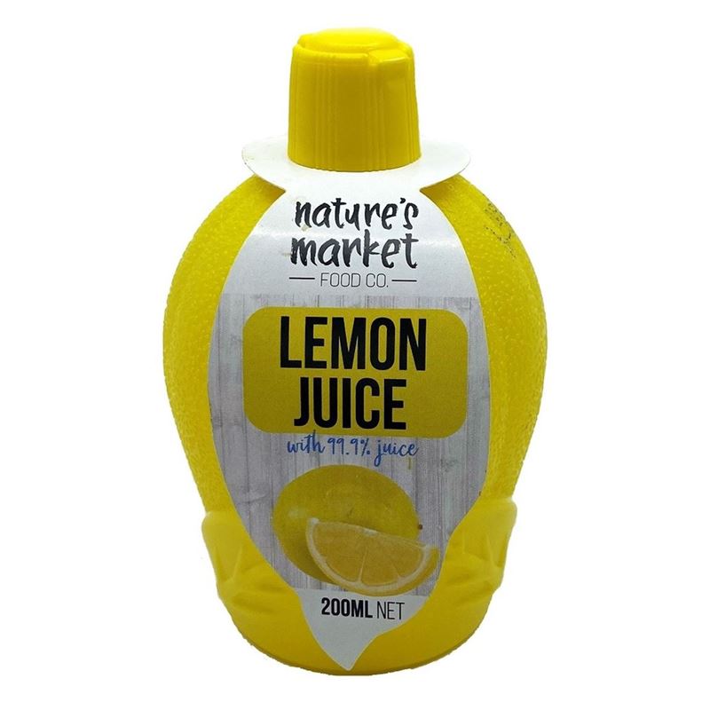 Nature’s Market – Lemon Juice 200ml