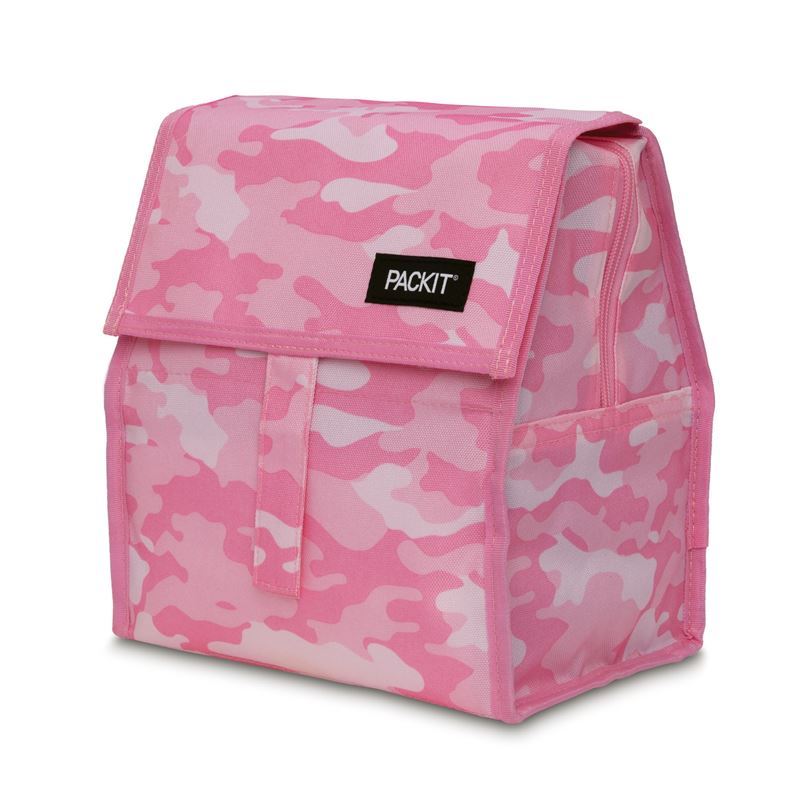 Packit – Freezable Lunch Bag Pink Camo