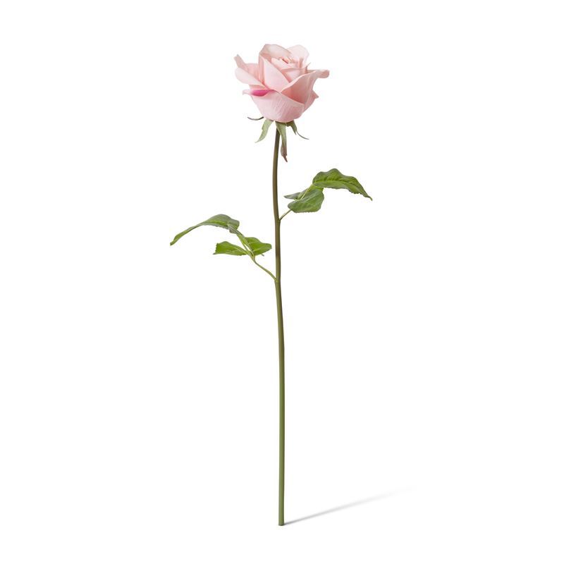 Elme Living – Real Touch Rose Classic Short Stem Pink 14x12x45cm