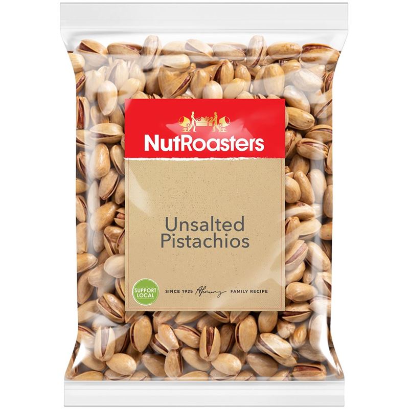 NutRoasters – Pistachio Unsalted 250g