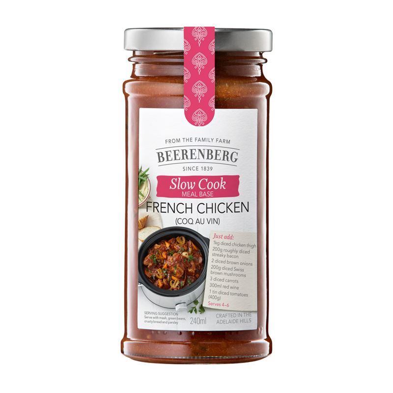 Beerenberg – French Chicken Slow Cooker Meal Base 240ml