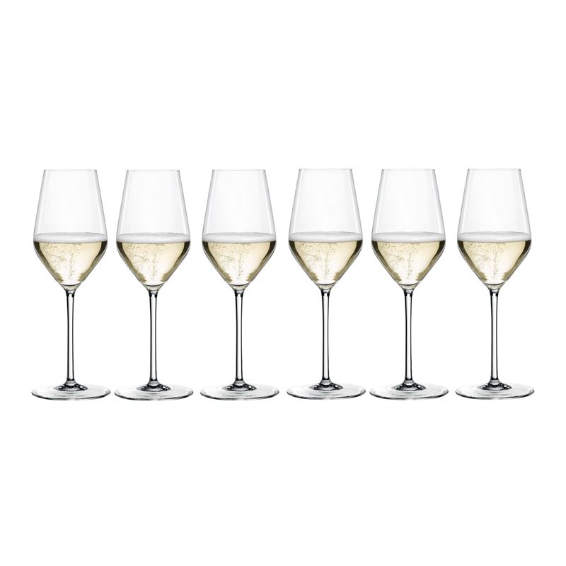 Zuhause – Style Champagne Glass 310ml Set of 6 (Made in Germany by Spiegelau)