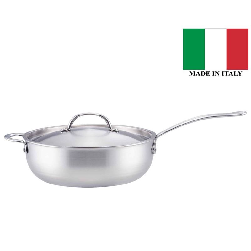 Essteele – Per Amore Multi-Clad Stainless Steel 28cm Covered Chef’s Pan 4.7Ltr (Made in Italy)