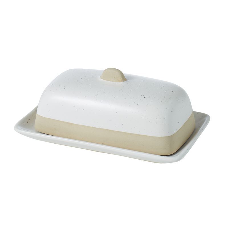 Davis & Waddell – Jenson Butter Dish 11x9x8cm White