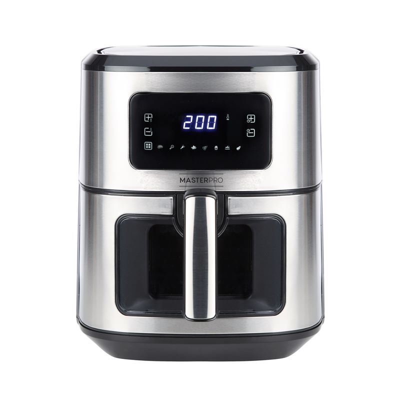 MasterPro – Electrical Digital Air Fryer 6.5Ltr with Glass Drawer