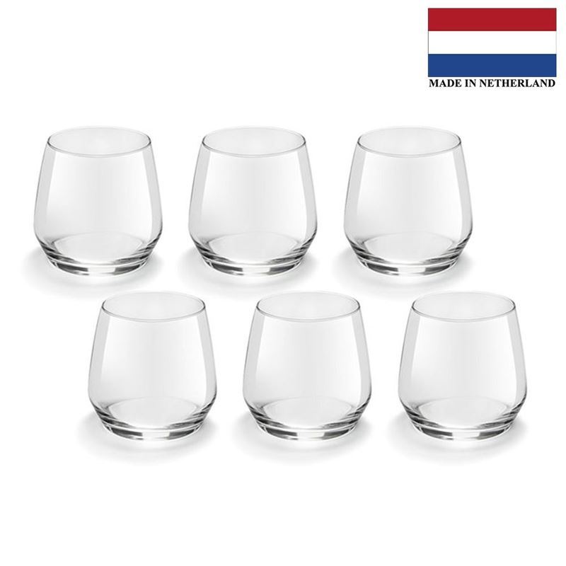 Royal Leerdam – Enjoy the Moment Double Old Fashioned 370ml Set of 6 (Made in the Netherlands)