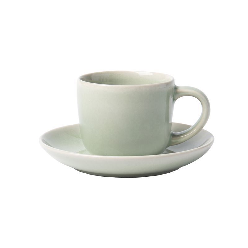 Ecology – Element Stoneware 120ml Espresso Cup and Saucer Dew