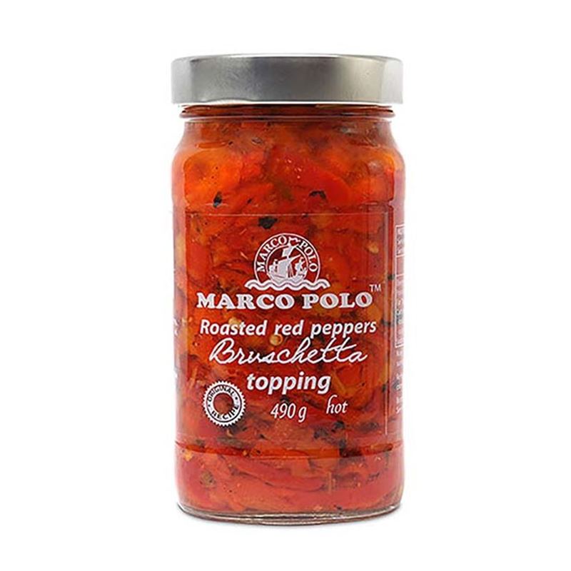 Marco Polo – Hot Bruschetta Topping 490g