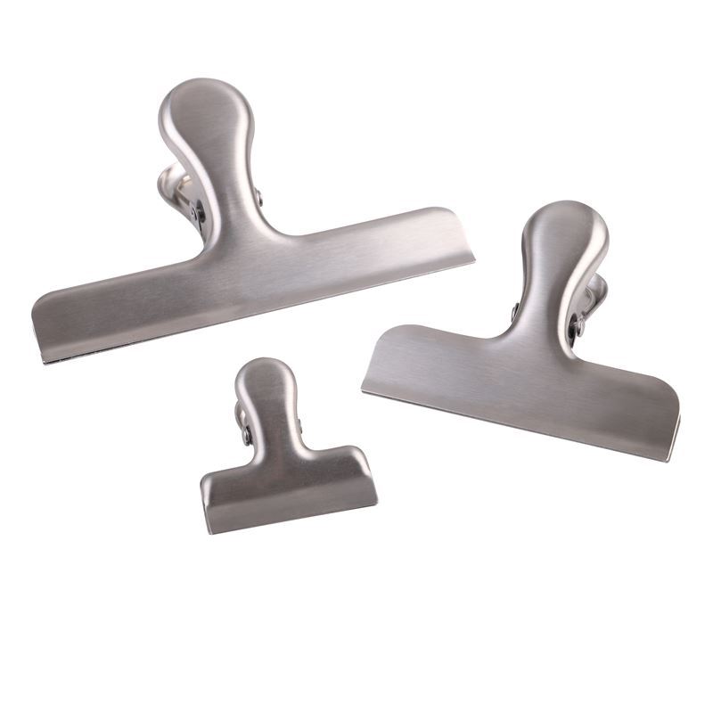 Appetito – Stainless Steel Bag Clips Set of 3