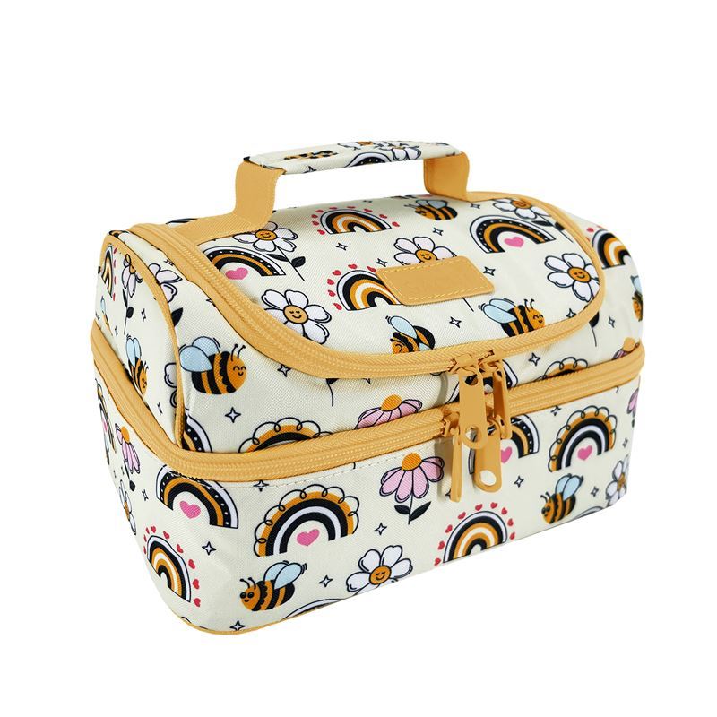 Sachi – Double Decker Insulated Lunch Bag Busy Bees