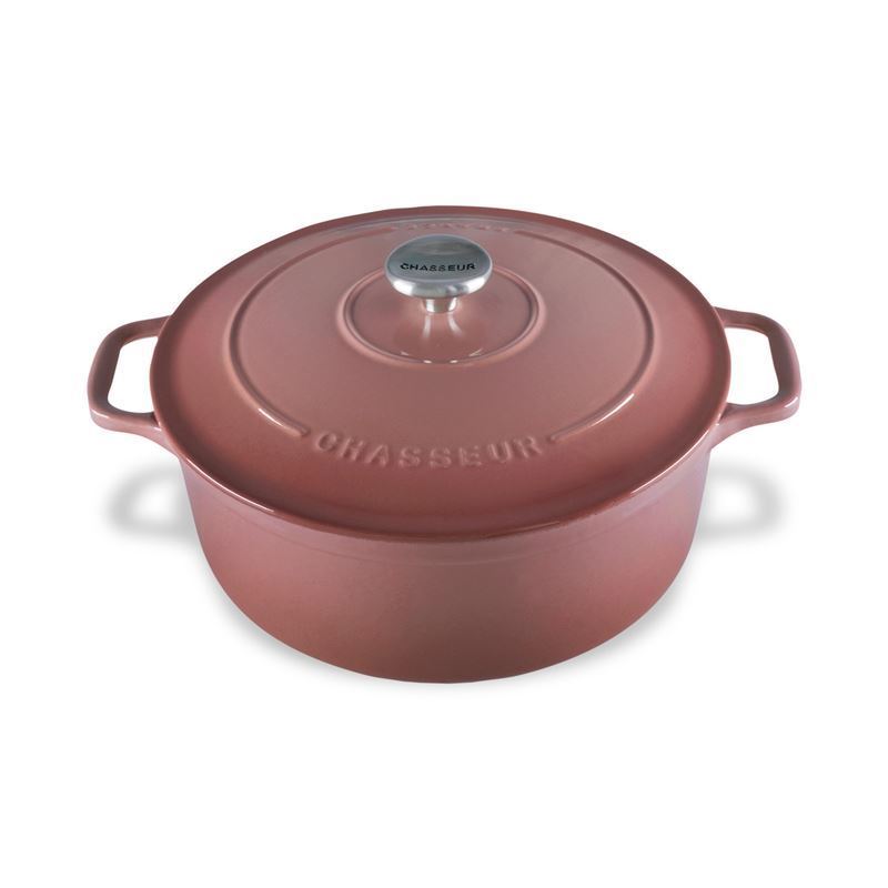 Chasseur Cast Iron – Rosewood Round French Oven 26cm 5Ltr (Made in France)