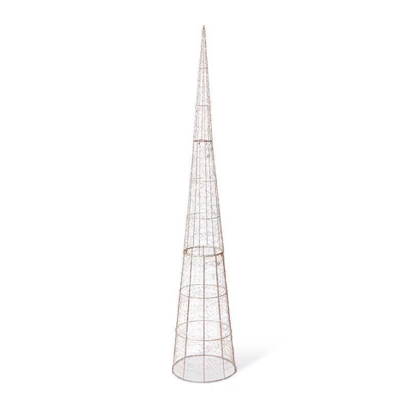 Elme Living – Dazzle Light Up Tree White 40x40x210cm