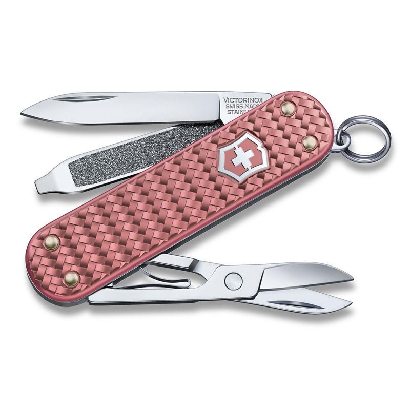 Victorinox – Classic SD Precious Alox Gentle Rose  (Made in Switzerland)