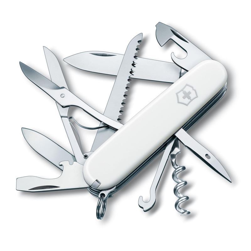 Victorinox – Huntsman Swiss Army Knife White 1.3713.7 (Made in Switzerland)
