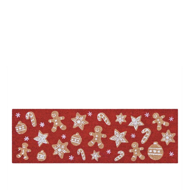 j.elliot Home – Gingerbread Coir Door Mat 40x120cm PVC Backed