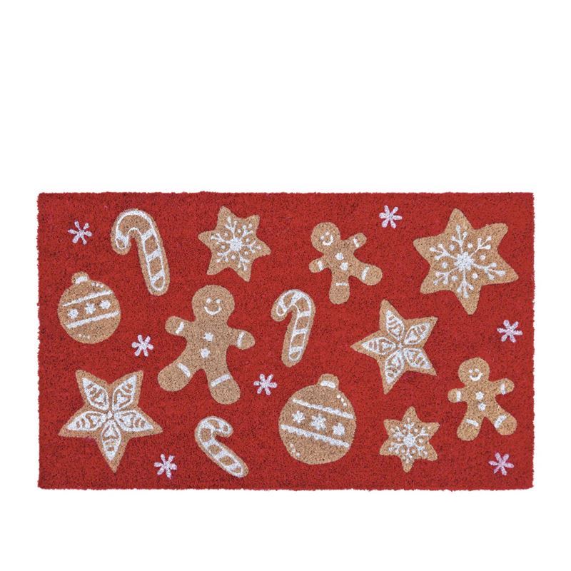 j.elliot Home – Gingerbread Coir Door Mat 45x75cm PVC Backed