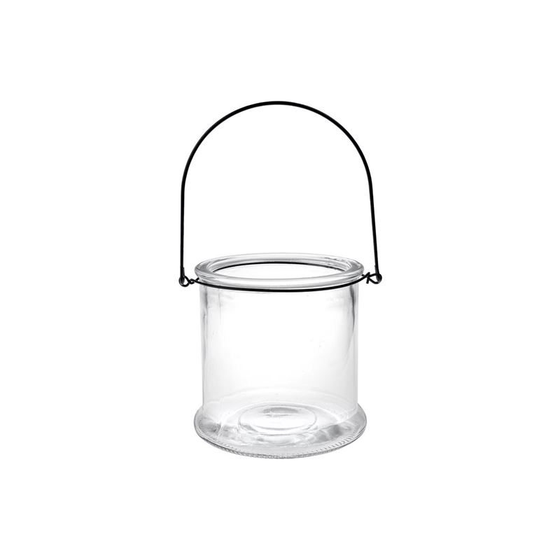 Living Space – Hurricane Glass Vase 13x13x12.5cm