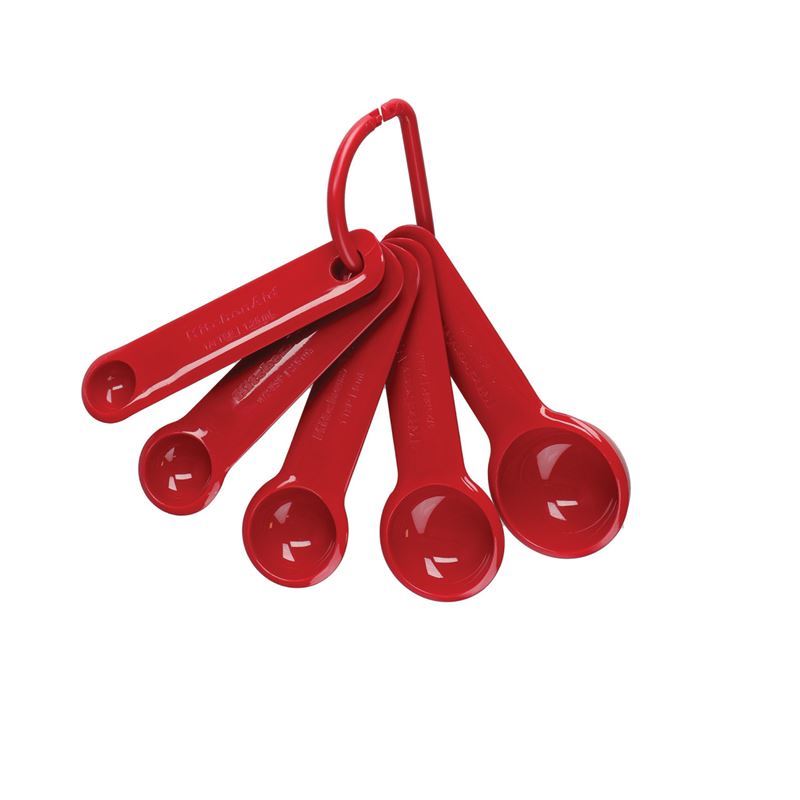 KitchenAid – Empire Red Measuring Spoons Set of 5