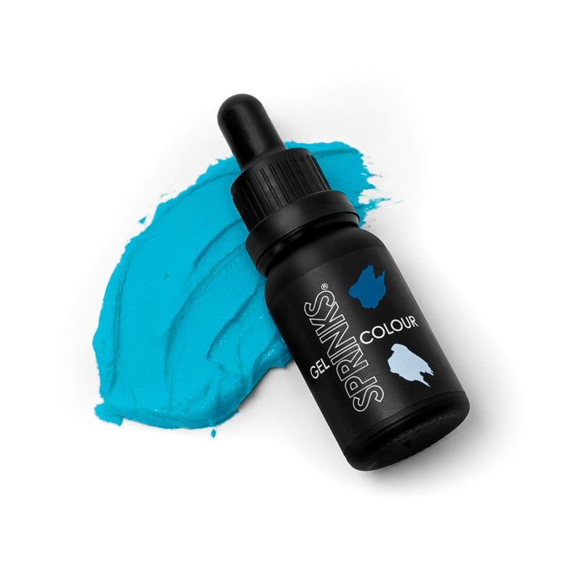 Sprinks – Gel Colour Blue 15ml (Made in Australia)