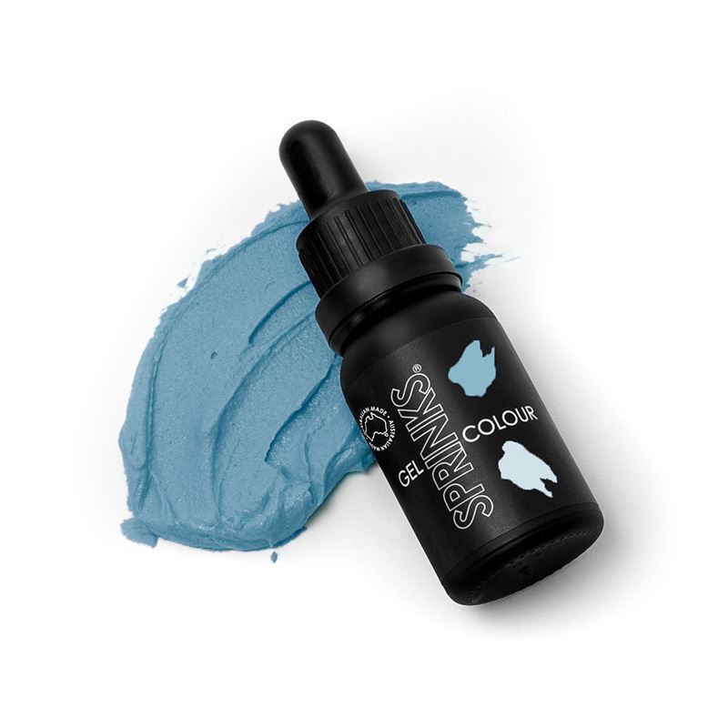 Sprinks – Gel Colour Duck Egg Blue 15ml (Made in Australia)