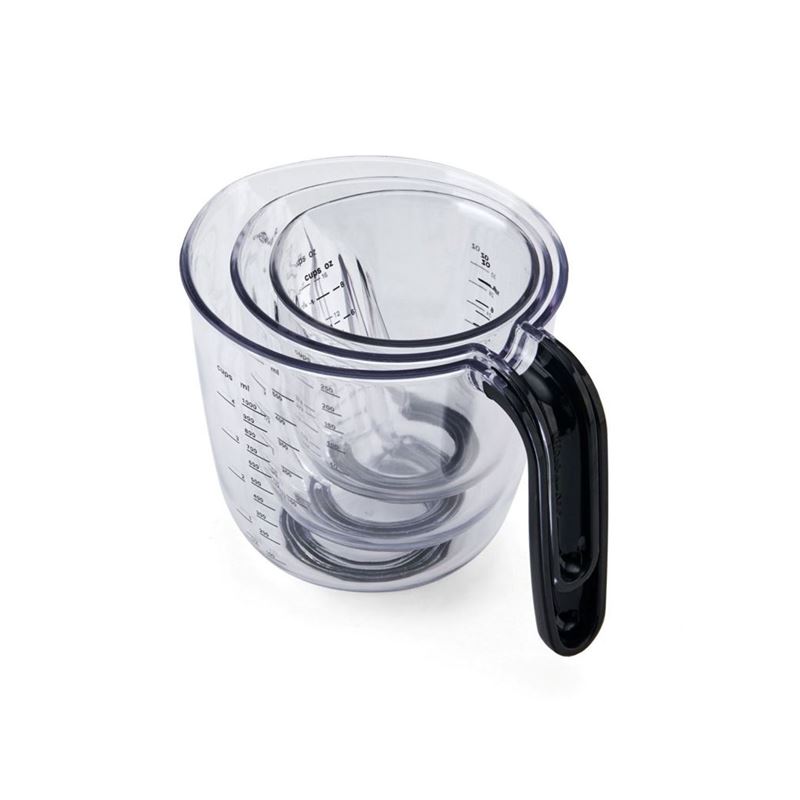 KitchenAid – Angled Measuring Jug Set of 3 Onyx Black