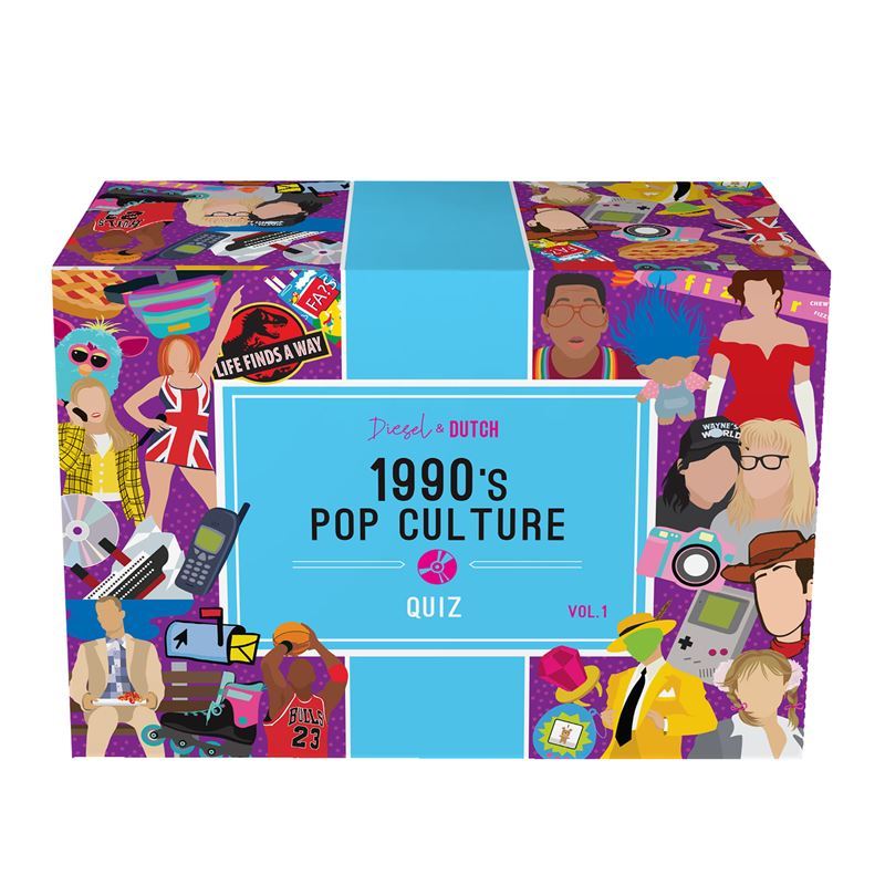 Diesel & Dutch – 1990’s Pop Culture Trivia Box