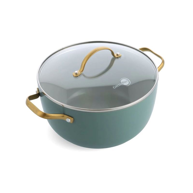 GreenPan – Padova Smokey Blue 24cm Covered Casserole 4.7Ltr