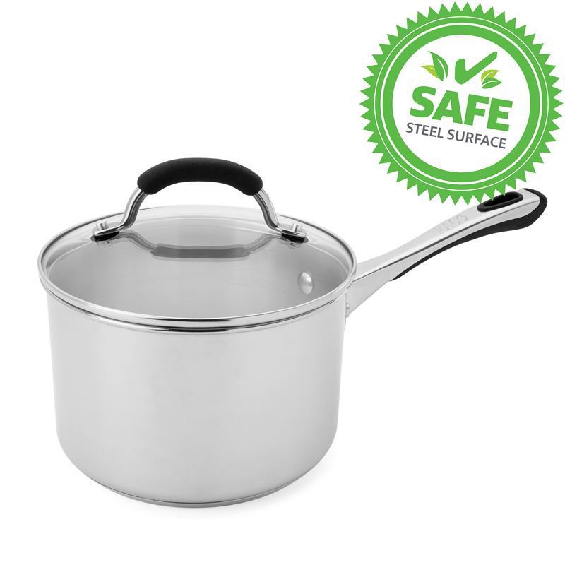 Raco – Contemporary Stainless Steel 16cm Covered Saucepan 1.9Ltr
