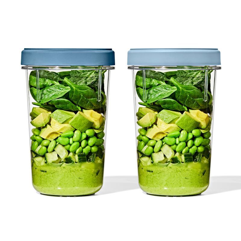 Oxo – Twist & Stack Container 1.2Ltr Pack of 2