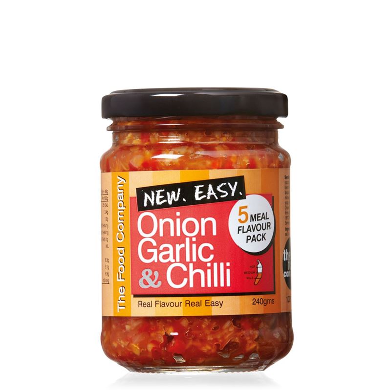 The Food Company – Onion, Garlic & Chilli 240g