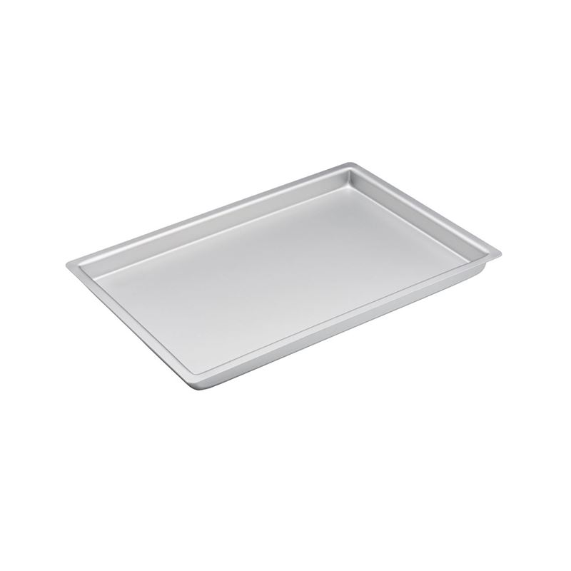 Bakemaster – Silver Anodised Swiss Roll Pan 38×25.5×2.5cm
