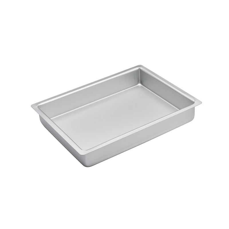 Bakemaster – Silver Anodised Lamington Pan 30x25x5cm