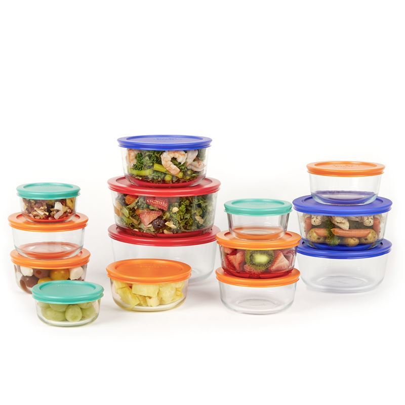 Pyrex Simply Store – 28pc Glass Storage Set