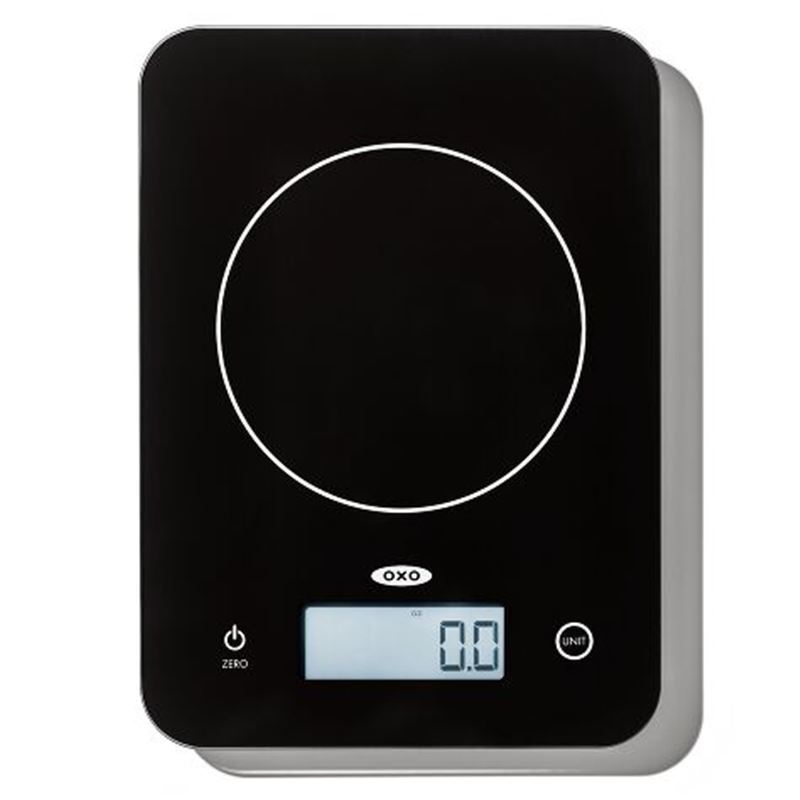 Oxo Good Grips – Everyday Glass Food Scale Black