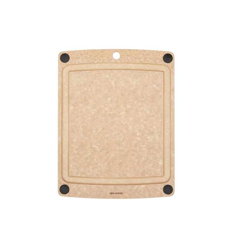 Epicurean – All-in-One Series Kitchen Cutting Board 37×28.5cm Natural (Made in the U.S.A)