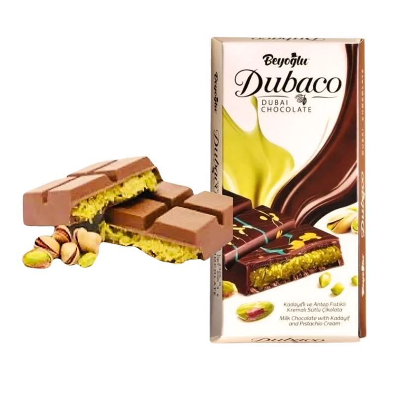 Beyoglu – Dubaco Dubai Pistachio Chocolate Bar 200g
