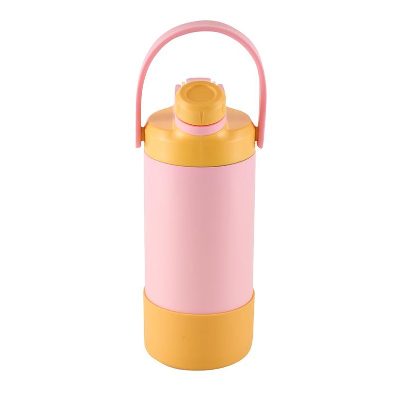 Avanti – YumYum Insulated 2 Way Drinking Water Bottle 400ml Pink/Yellow