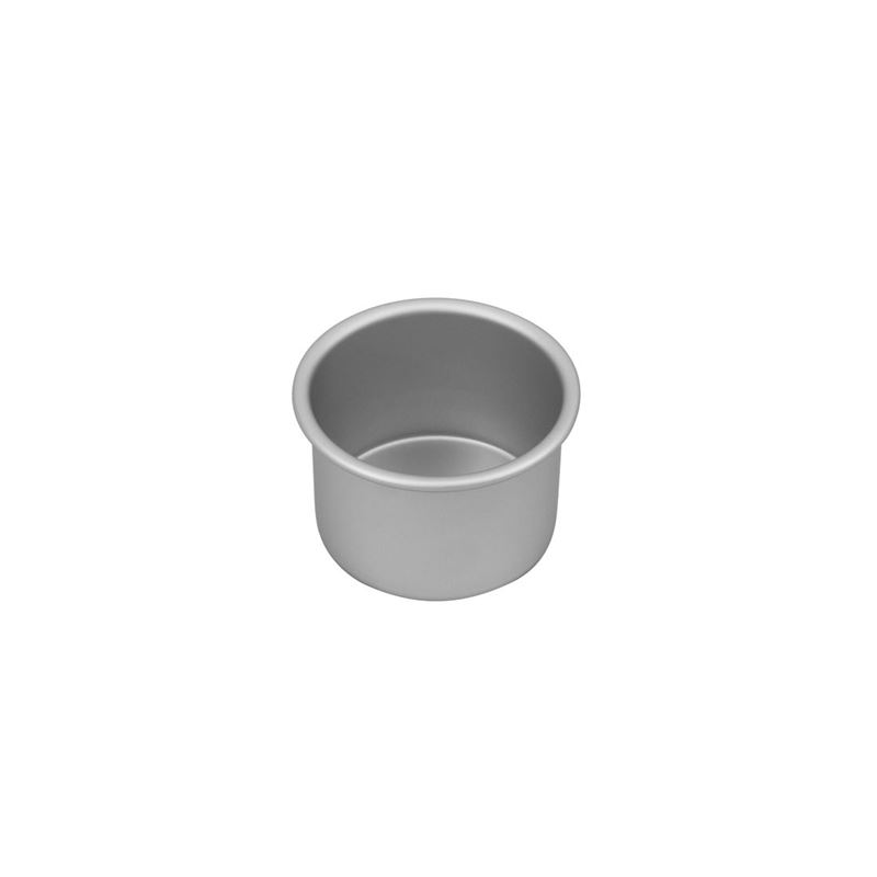 Bakemaster – Silver Anodised Round Cake Pan 10×7.5cm