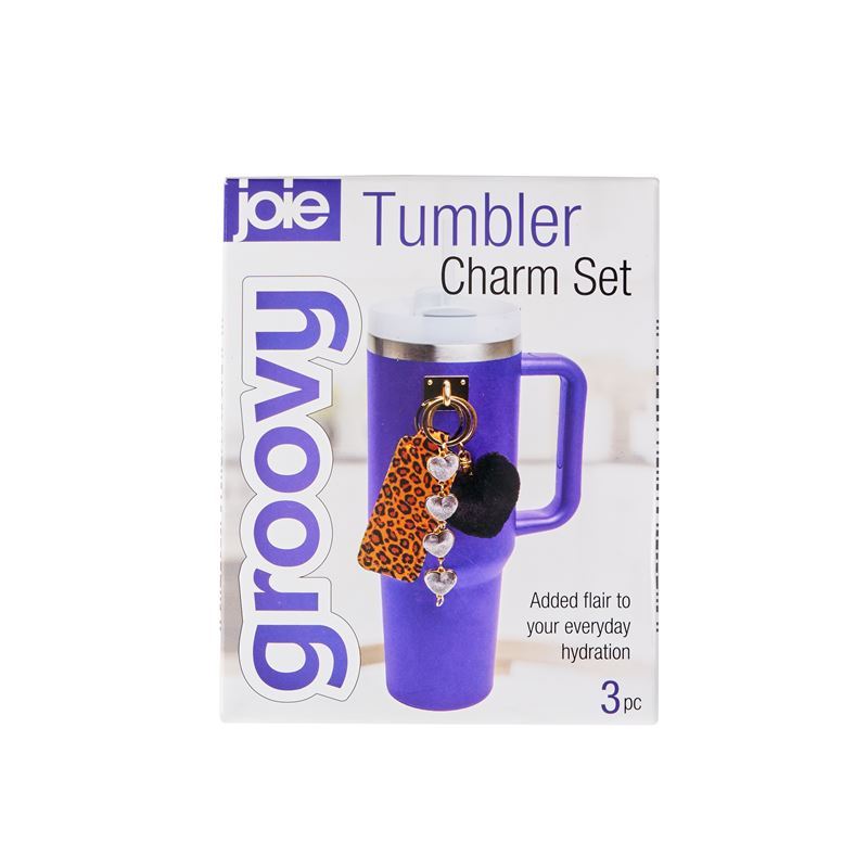 Joie – Groovy Tumbler Charm Set of 3