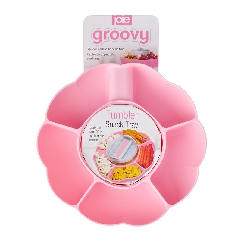 Joie – Groovy Tumbler Snack Tray Silicone