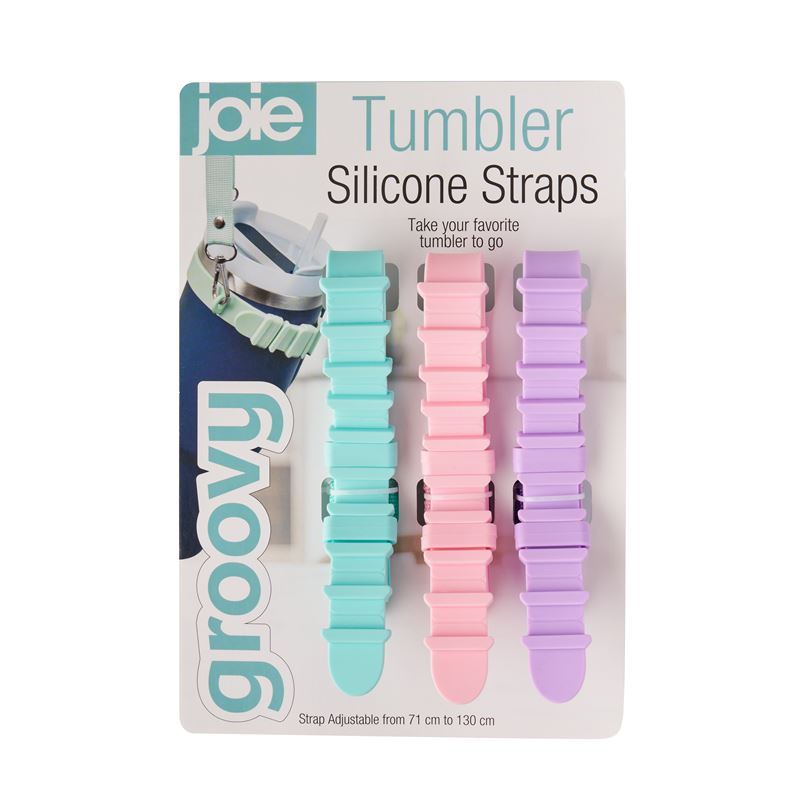 Joie – Groovy Tumbler Silicone Straps Set of 3