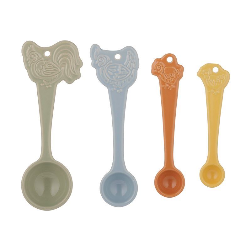 Mason Cash – Home to Roost Stoneware Measuring Spoons Set of 4