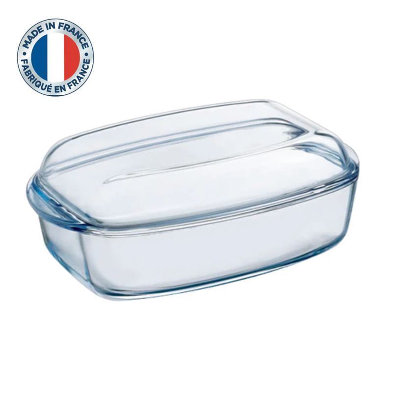 Pyrex – SlowCook 6.7Ltr Rectangular Casserole With Lid (Made in France)