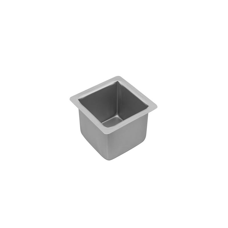 Bakemaster – Silver Anodised Square Deep Cake Pan 10x10cm