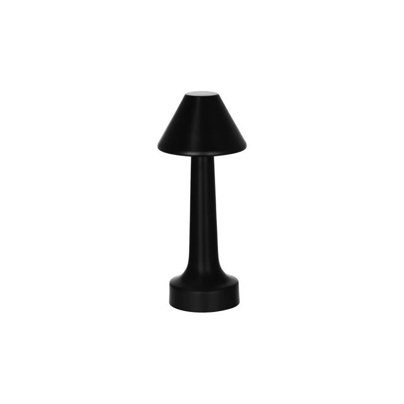 Ambience by tablekraft – Helena LED Cordless Table Lamp 97x220mm Black