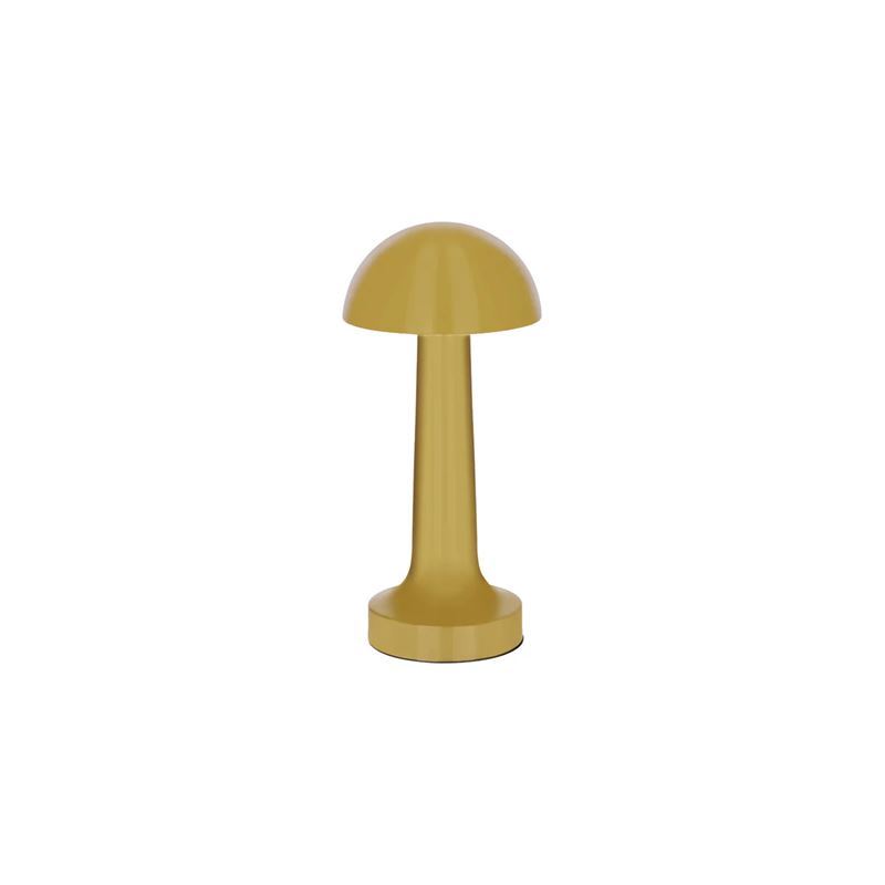 Ambience by tablekraft – Thea LED Cordless Table Lamp 90x210mm Brass