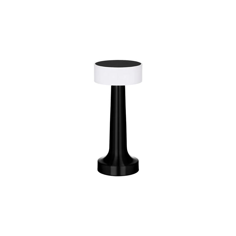 Ambience by tablekraft – Aura LED Cordless Table Lamp 90x205mm Black